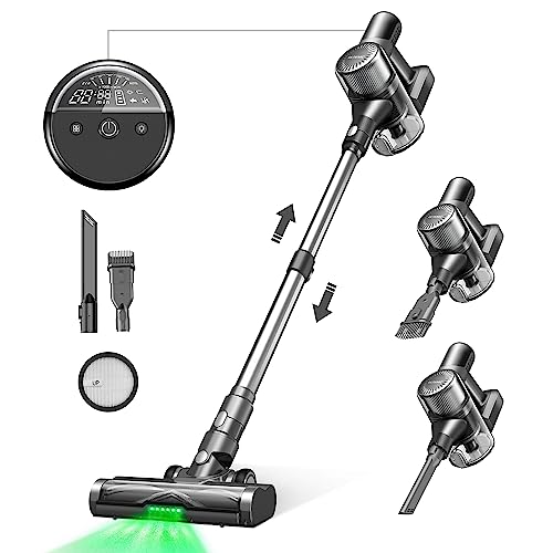 Aspirador Vertical ULTENIC U12 (Autonomia: 45 min - 600 ml) Ultenic - Aspiradores - 45 min, 600 ml, filtro hepa, bateria recarregável