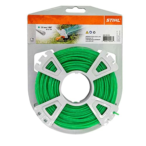 Fio para Cortar Rede STIHL 2Mm X 60M Verde Stihl - Acessórios para aparadores de erva - 60m, nylon, verde, stihl