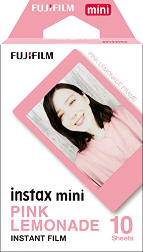 Recarga de Fotografia INSTAX FUJIFILM Instax Mini Pink Lemonade (10 folhas) Fujifilm - Filme de câmera - 10 folhas, rosa, instax mini, fujifilm