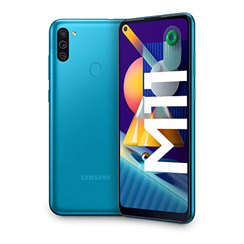 Smartphone SAMSUNG Galaxy M11 (6.5'' - 3 GB - 32 GB - Azul) SAMSUNG - Telemóveis - 6.5 polegadas, 3 GB RAM, 32 GB armazenamento, azul