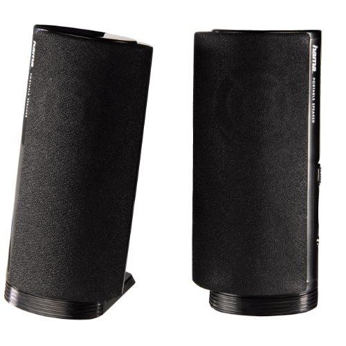 Colunas HAMA 2.0 E 80 (Preto - 20-20000 Hz - 2.5 W) Hama - Alto-falantes - preto, 20-20000 Hz, 2.5 W