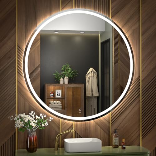 Espelho LED para Casa de Banho KWW 1000 mm KWW - Espelhos - espelho led, 1000 mm, design moderno, iluminação suave