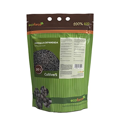 Cultivadores Arcilla Expandida ARlITA 20L Ecoforce - Areias e solos - arcilla, expandida, 20L