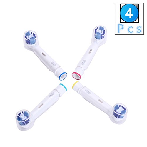 Recarga para Escova de Dentes Elétrica ORAL-B Pack 4 fuluomei - Acessórios para escova de dentes - recarga, escova de dentes elétrica, oral-b, pack 4