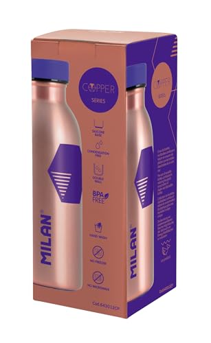 Garrafa Térmica MILAN Copper Lilac (355 ml) Milan - Porta-alimentos e bebidas - 355 ml, copper, térmica