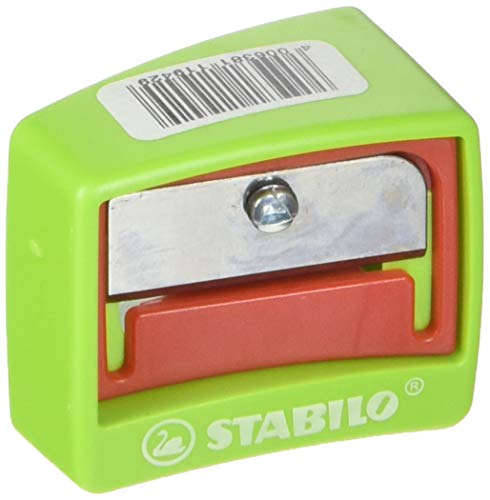 Stabilo 4548/12 canivete de tesoura Preto, Verde Stabilo - Afia-lápis - preto, verde, plástico