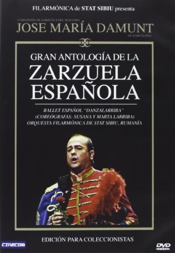 DVD Zarzuela - Gran antología de la zarzuela española (Edição em Espanhol) MÚSICA - Dvds de filmes e programas de televisão - zarzuela, antologia, espanhola