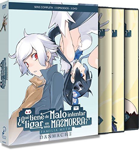 Blu-Ray Danmachi, Qué Tiene De Malo Intentar Ligar En Una Mazmorra FOX - Dvds e vídeos - blu-ray, danmachi, malvado, ligar, mazmorra