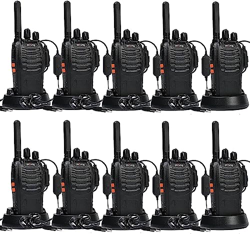 Walkie-Talkies CECOTEC PT88E (16 Canales - Até 8 Km - Preto) PO FUNG ELECTRONIC(HK) INTERNATIOANL GROUP COMPANY - Rádios bidirecionais - 16 canais, 8 km, bateria recarregável, voz, led