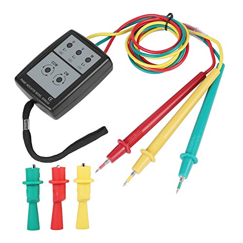 Medidor de Sequência Led com Indicador de Zumbador e Detetor de Fase Akozon Sp8030 Akozon - Ferramentas de teste elétrico - sequência led, indicador zumbador, detetor fase, eficiência energética