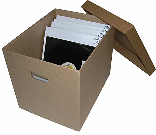 Caixa de vinilos Cuidatumusica Ref.2032 | Preto CUIDATUMUSICA - Caixas de mudança e envio - caixa, vinilos, preto
