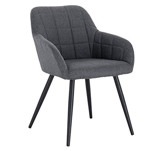 Cadeira de Refeição WOLTU Nordica (Cinzento Escuro - 43x46x81 cm) WOLTU - Roupa de cama e cama - ergonômico, almofadas de apoio, confortável, 43x46x81 cm