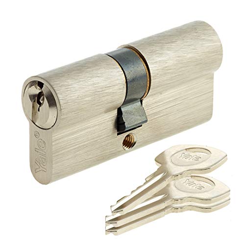 Yale Yc500+ Cilindro de Trinco 35X35 Mm 5 Ganchos YALE - Fechaduras e trincos - 5 ganchos, proteção contra roubo, bloqueio seguro, 35x35 mm