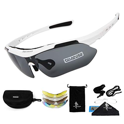 Óculos Táticos Unisexo FREE SOLDIER FS-MTB-05 (Tamanho Único) NanjingYebao - Óculos de sol - lente polarizada, proteção UV, anti-reflectante, resistente ao impacto