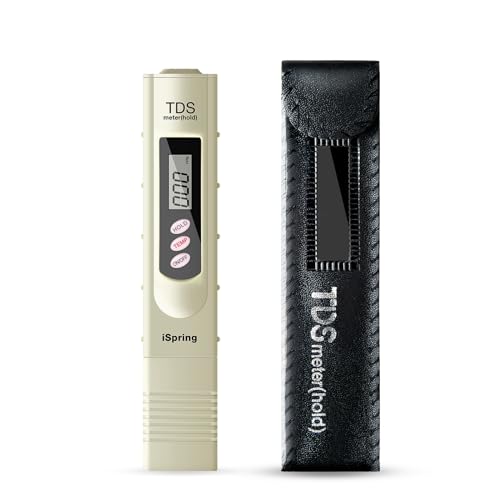 Medidor de Água ISPRING TDS (Branco - Digital) iSpring - Ferramentas de medição e sensores - digital, branco, plástico