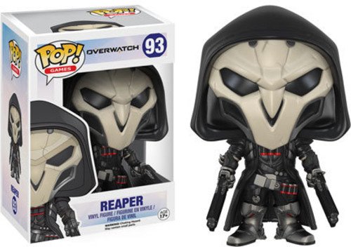 Figura FUNKO Pop! Heroes: Overwatch- Reaper 555 Funko - Bonecos de ação e brinquedo - figura, funko pop, overwatch, reaper