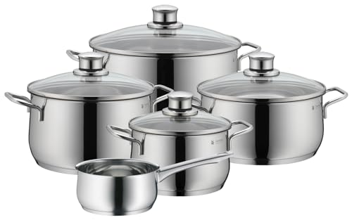 Conjunto de panelas WMF Diadem Plus (Acessórios de cozinha) WMF - Conjuntos de panelas - cromargan, 18/10, 35L, 22cm