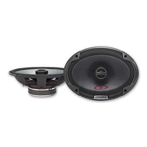 Colunas Auto ALPINE Spg-69C2 Coaxial 2 Vias Alpine - Alto-falantes de veículos automotivos - coaxial, 4 colunas, woofer 15 cm, tweeter 25 mm