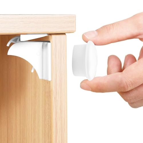 Bloqueio de segurança para armários (10 peças) Lectorias - Móveis para bebês e crianças pequenas - armários, segurança, 10 peças