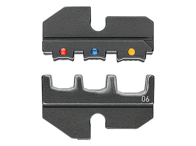 Knipex 97 49 06 alicate de corte Ferramenta de engaste Preto KNIPEX - Ferramentas para fios e cabos - ferramenta de engaste, preto, 60 mm, 0,045 kg