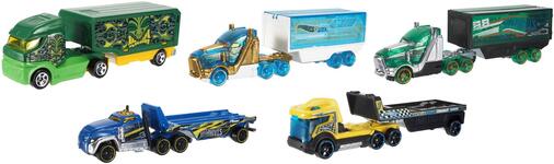 Camião de Brincar HOT WHEELS Track Stars (Idade Mínima Recomendada: 3 anos) Hot Wheels - Conjuntos de brinquedos - rodas grandes, motor, escotilha, pára-brisas, guincho