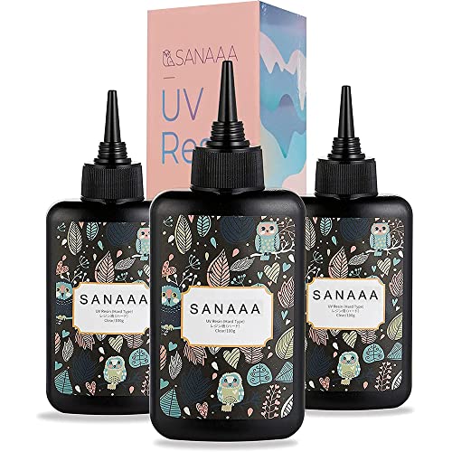 Resina Epóxi Resina Uv Castaño 300 G SANAAA - Kits para fazer joias - epoxi, UV, castanho, 300 g
