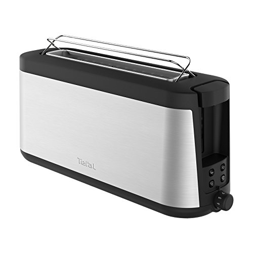 Tefal Element Tl4308 Máquina de Pão 2 Fatias Tefal - Torradeiras - 1000W, 2 fatias, prateado