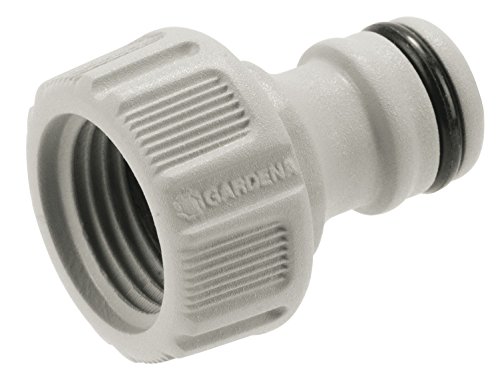 Conector para mangueira de água gardena 18200-20 cinzento 1 peça(s) Gardena - Torneiras - cinzento, pvc, 2m, torneira, 15/21mm