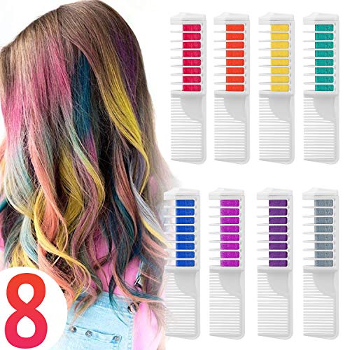 Tinta Temporária WOLADY 8 Cores (Idade Mínima: 3 anos) Wolady - Coloração de cabelo - 8 cores, idade mínima 3 anos