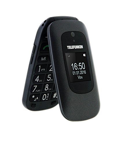 Telemóvel TELEFUNKEN TM250 IZY (2.4'' - Preto) Telefunken - Telemóveis - telemóvel, telefunkem, tm250 izy, preto