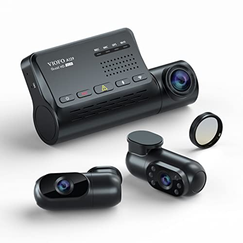 Câmara de Vigilância VIOFO A139 3 Canais 2K VIOFO - Câmeras - câmara, vigilância, viofo, A139, 3 canais, 2k