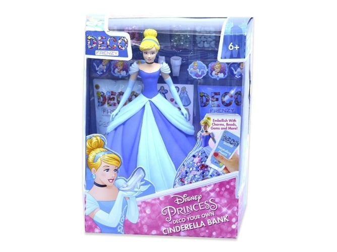 Disney Princesses Conjunto de brinquedos para crianças Disney - Porquinhos mealheiros e cofrinhos - conjunto, brinquedos, crianças, caixa, vestido, acessórios