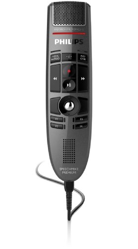 Philips Dictaphone Speech Mike Premium Lfh3500 Philips - Microfones - digital, telemóvel, com fios, prateado