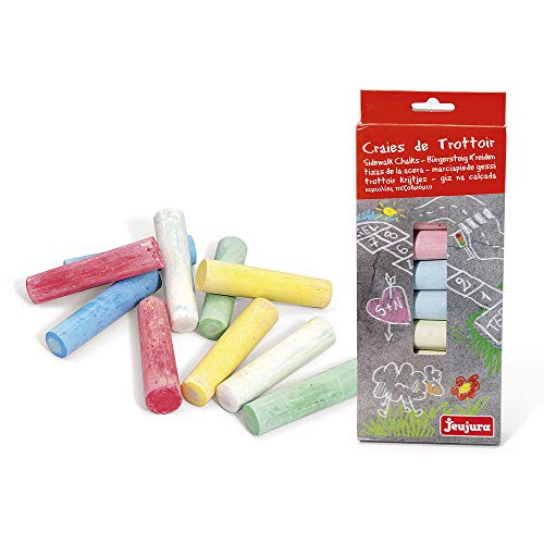 Jogo Didático JEUJURA 8980 (Idade Mínima Recomendada: 3 anos) JEUJURA - Instrumentos de escrita e desenho - cores de borracha, tampas, desenhos, bloco de linhas