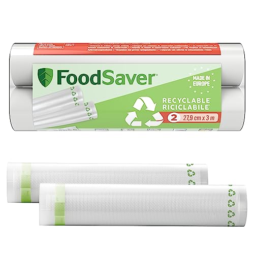 Conjunto de 2 Rolo de Embalar FoodSaver Vacuum Seal FOODSAVER - Bolsas para seladoras a vácuo - vacuum seal, rolos embaladores, conjunto