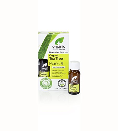 Óleo de Massagem DR ORGANIC Árvore Do Tea (10ml) Dr. Organic - Óleo fragrante - massagem, árvore do tea, 10 ml