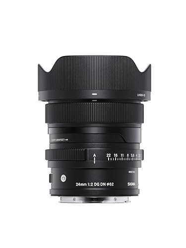 Objetiva SIGMA DG DN 24MM F2 (Encaixe: Sony E - Abertura: f/16 - f/2) Sigma - Lentes de câmera - objetiva, sigma dg dn, 24mm f2, encaixe Sony E, abertura f16, f2