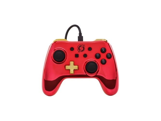 Comando POWER-A Samus (Nintendo Switch - Azul) Power A - Controladores de jogo - nintendo switch, analógico, digital, thumbsticks