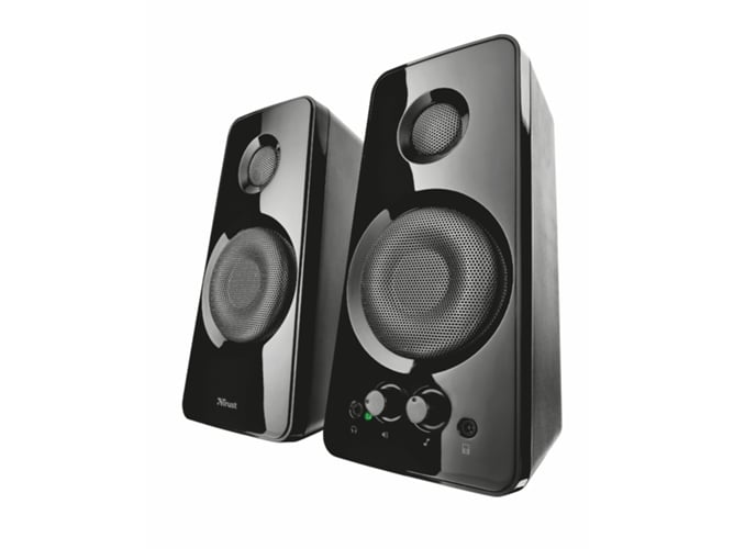 Trust Tytan Altavoces 2.1 Negro (Sistema Hi Fi) Trust - Alto-falantes - hi fi, 36 w, auscultadores, usb