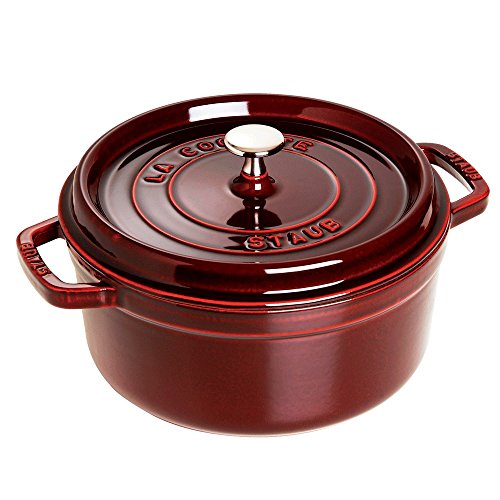 Panela de Cozinha STAUB 1102287 (Verde - Cerâmica - 22.5 x 8.5 x 23.5 cm) STAUB - Fornos holandeses - cerâmica, verde, 1.2L