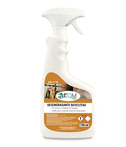 Desengraçador ECO-111B 750 ml EQM SOLUCIONES QUÍMICAS ECOSOLUCIONES QUÍMICAS - Soluventes, removedores e diluentes - desengraxante, 750 ml, pH neutro, bicicletas, motocicletas