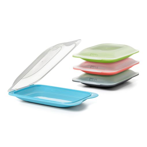 Conjunto de 4 Porta Alimentos TATAY Fresh Mini TATAY - Utensílios de mesa - conjunto, 4 portas, alimentos, tatay, fresh mini