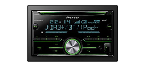 Autorrádio Multimédia PIONEER FH-X840DAB Pioneer - Aparelhos de áudio e vídeo para veículos e sistemas de painel - rádio FM, dab+, cd, usb, bluetooth, equalização