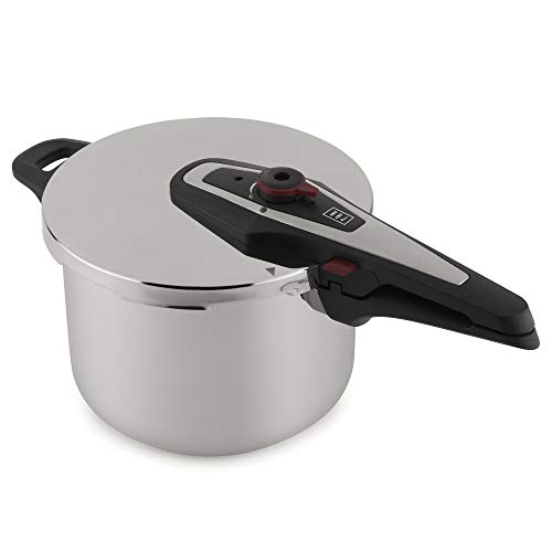 Panela de Pressão Boj Lightning 6l (Acessórios de cozinha) BOJ - Utensílios de cozinha - 6 L, aço inoxidável, 22 cm