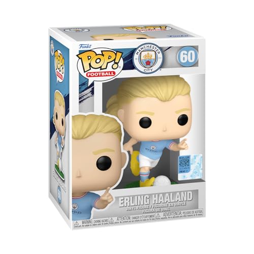 Figura FUNKO Pop! Football: Man City - Erling Haaland Funko - Brinquedos - funko, football, man city, erling haaland