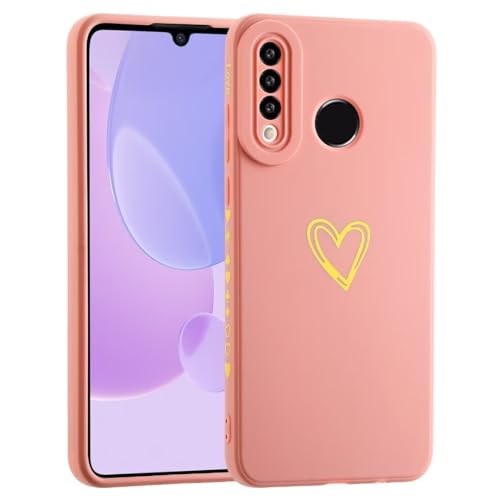 Capa Huawei P30 Lite ATISIJIE Silicone Rosa ATISIJIE - Capas para telemóveis - silicone, rosa, huawei p30 lite