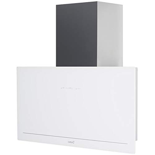 Exaustor CATA Goya 90 WH | 90x40x60 cm | 820 m³/h | A+ CATA - Eletrodomésticos de cozinha - 2 velocidades, 820 m3/h, a+, led, controlo táctil