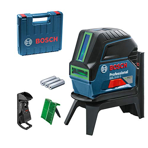 Nível Laser BOSCH Gcl 2-15 G Professional Bosch - Níveis a laser - 15 metros, visibilidade melhorada, construção, reforma