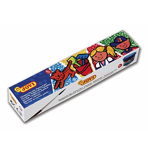Conjunto de 5 Garrafas de Tinta TEMPERA JOVI (35 ml) Jovi - Tinta, tinta de arte e esmalte - conjunto, 5 garrafas, tinta tempera, jovi, 35 ml