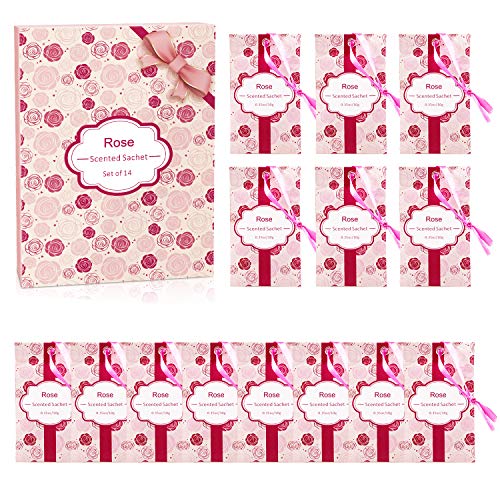Conjunto de 14 Bolsas Perfumadas Scentorini Rosa SCENTORINI - Aromatizadores de ambiente - conjunto, bolsas perfumadas, scentorini rosa